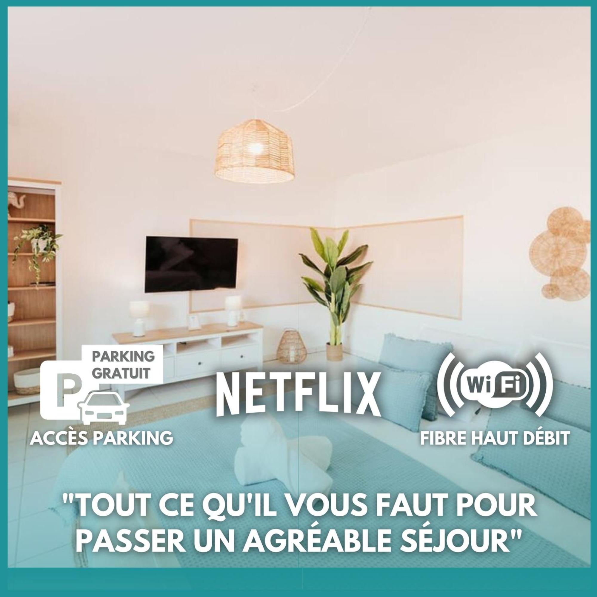 Le Cocon De Lespinasse - Parking - Checkin Autonome Apartment Ngoại thất bức ảnh