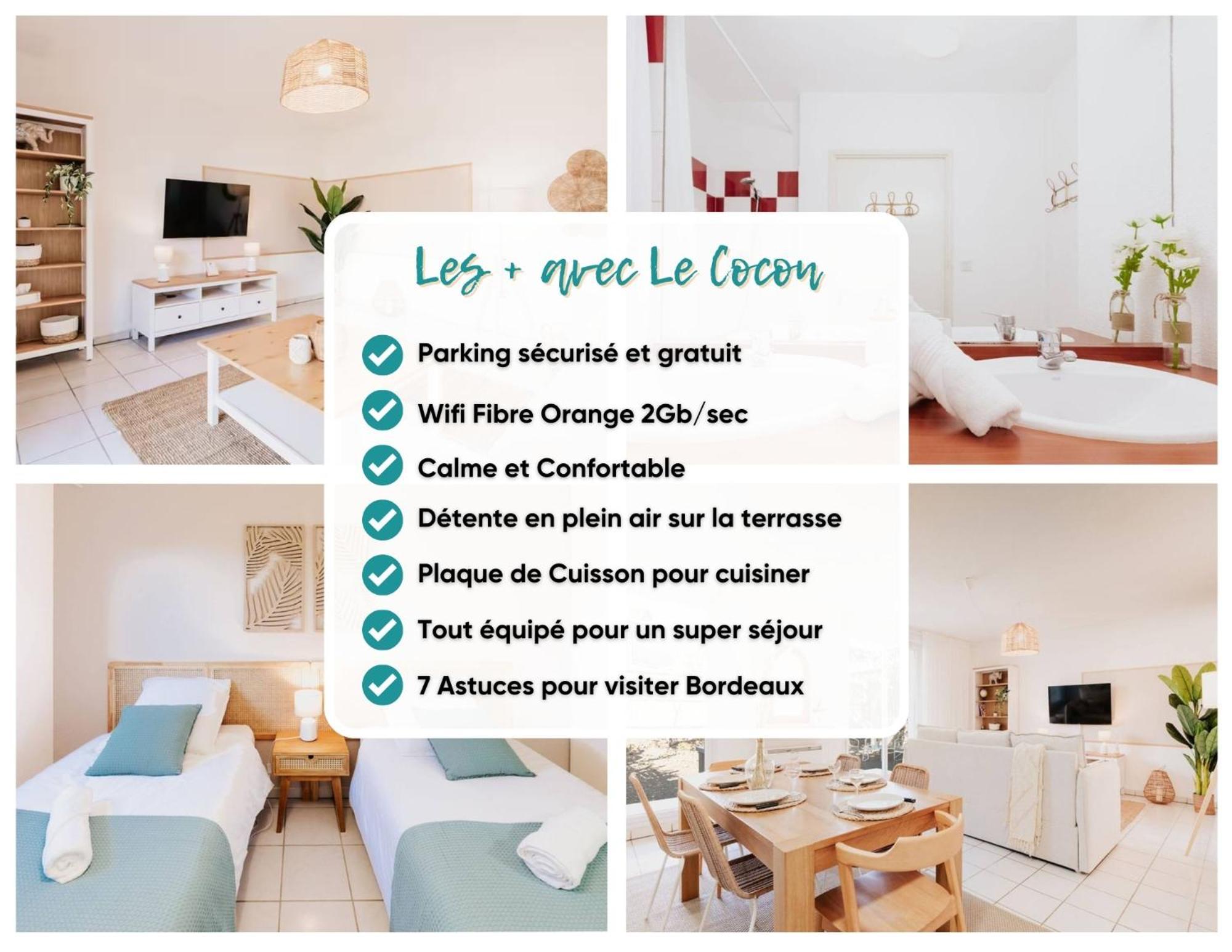 Le Cocon De Lespinasse - Parking - Checkin Autonome Apartment Ngoại thất bức ảnh